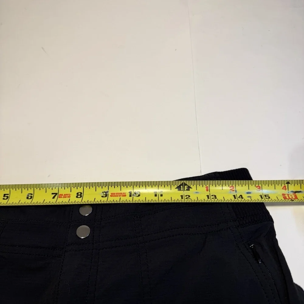 Athleta Trekkie Pants Nylon Black Outdoor Pants Size 4 Nature Performance
